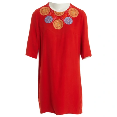 Pre-owned Peter Pilotto Mini Dress In Red