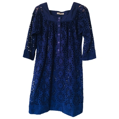 Pre-owned Jigsaw Mid-length Dress In Blue