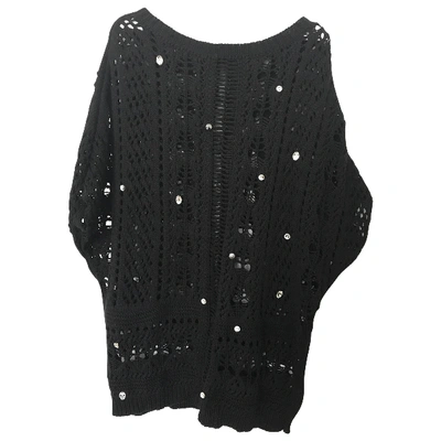 Pre-owned Philipp Plein Wool Jumper In Black