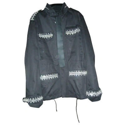 Pre-owned Givenchy Peacoat In Black