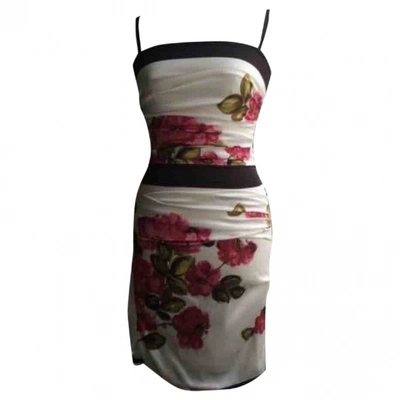 Pre-owned Dolce & Gabbana Silk Dress In Multicolour