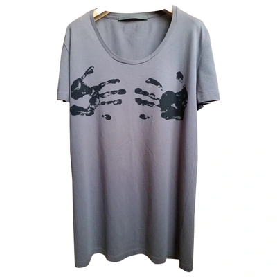 Pre-owned Superfine Grey Cotton Top