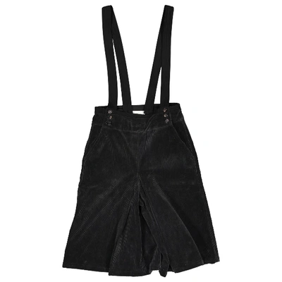Pre-owned Chloé Anthracite Cotton Shorts