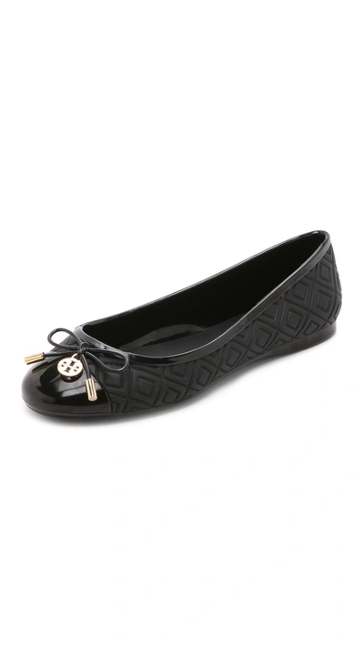 Tory burch jelly ballet flats sale