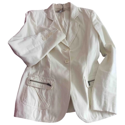 Pre-owned See By Chloé White Cotton Jacket