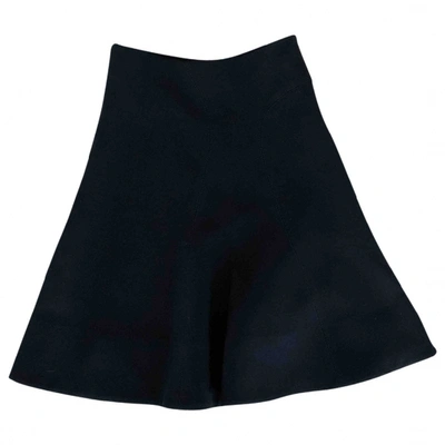 Pre-owned Marni Wool Mid-length Skirt In Black