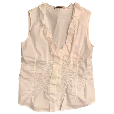 Pre-owned Prada Vest In White