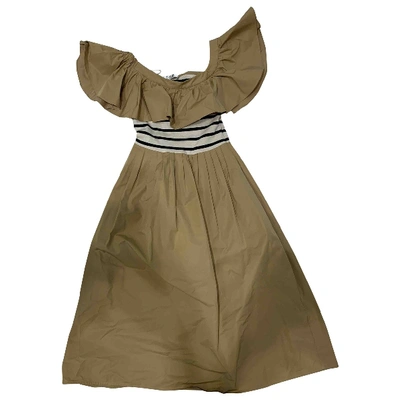 Pre-owned Sea New York Mid-length Dress In Beige