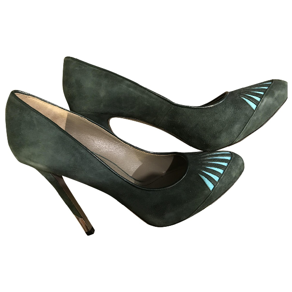 versace green leaf heels dupe
