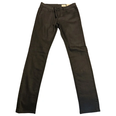 Pre-owned Allsaints Slim Jeans In Black
