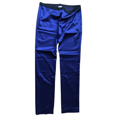Pre-owned P.a.r.o.s.h Straight Pants In Purple