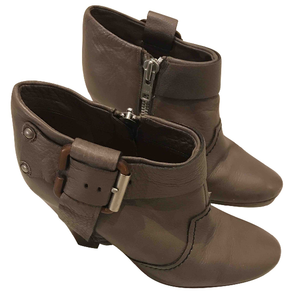zign ankle boot beige