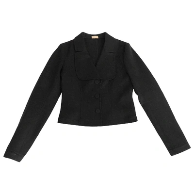 Pre-owned Alaïa Short Vest In Black