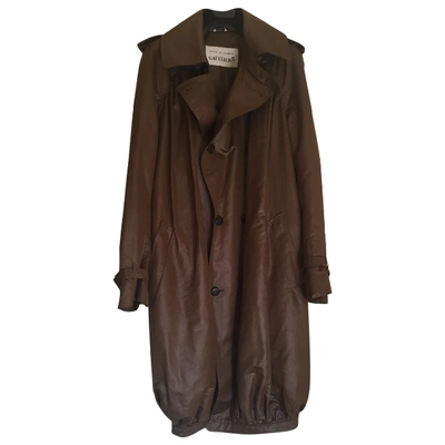 Pre-owned Jean Paul Gaultier Trench Coat In Brown