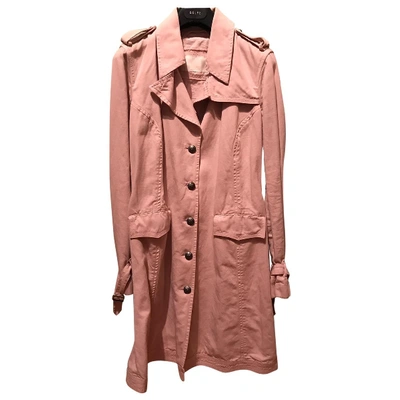 Pre-owned Ermanno Scervino Pink Cotton Jacket