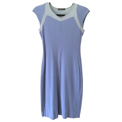 Pre-owned Narciso Rodriguez Mid-length Dress In Blue