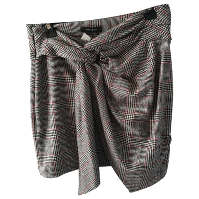 Pre-owned Isabel Marant Mini Skirt In Grey