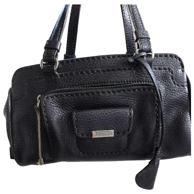 Pre-owned Tod's Leather Bag In Black