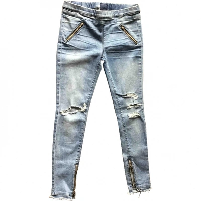 Pre-owned Rta Slim Jeans In Blue