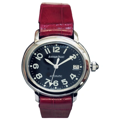 Pre-owned Audemars Piguet Millenary Black Steel Watch