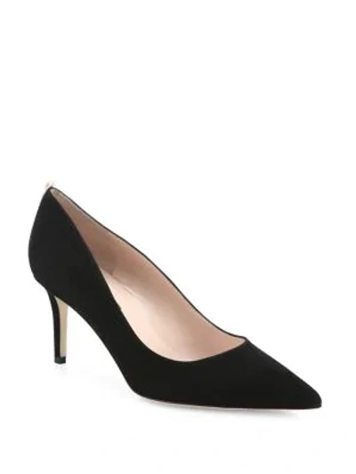 Sjp By Sarah Jessica Parker Fawn Suede Pumps In Black