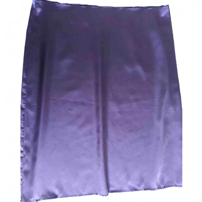 Pre-owned Marques' Almeida Mid-length Skirt In Purple