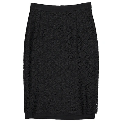 Pre-owned Dolce & Gabbana Mid-length Skirt In Black