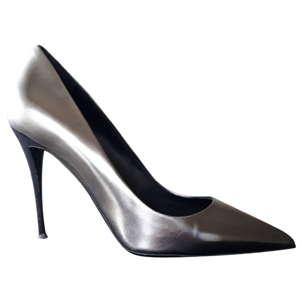 giuseppe zanotti silver heels