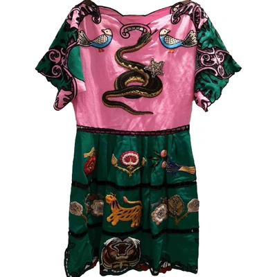 Pre-owned Gucci Dress In Multicolour