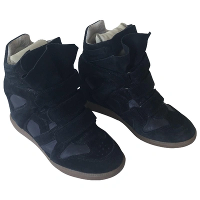 Pre-owned Isabel Marant Bayley Trainers In Black