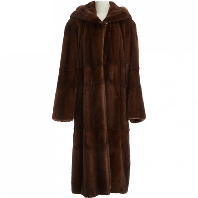 Pre-owned Rebecca Brown Mink Coat