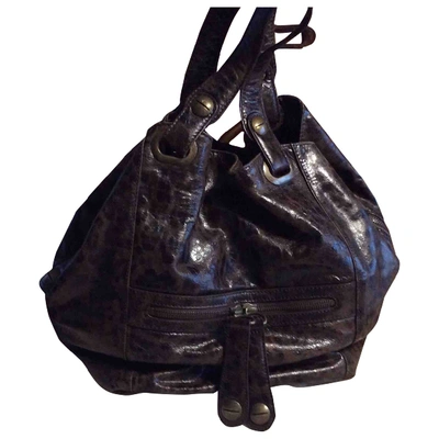 Pre-owned Gerard Darel Tote Flower Leather Handbag