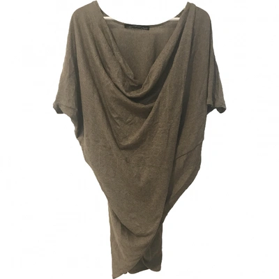 Pre-owned Allsaints Tunic In Beige