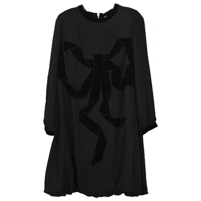 Pre-owned Sonia By Sonia Rykiel Velvet Mid-length Dress In Black