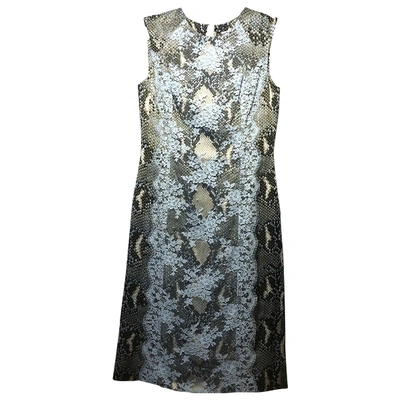 Pre-owned Erdem Silk Mid-length Dress In Multicolour