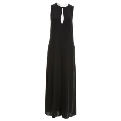 Pre-owned The Row Black Silk Jumpsuit