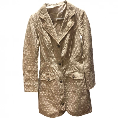 Pre-owned Ermanno Scervino Trench Coat In Beige