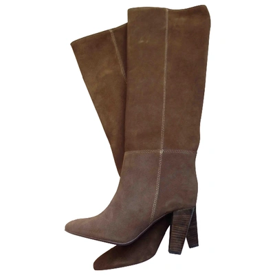 Pre-owned Isabel Marant Boots In Beige