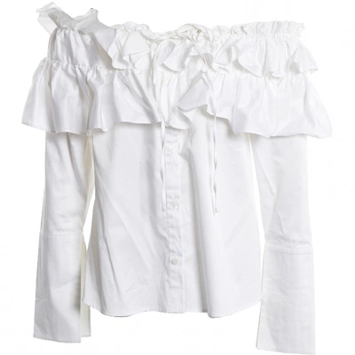 Pre-owned Opening Ceremony White Cotton Top
