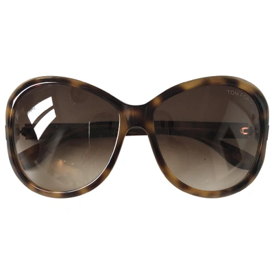 Pre-owned Tom Ford Camel Sunglasses
