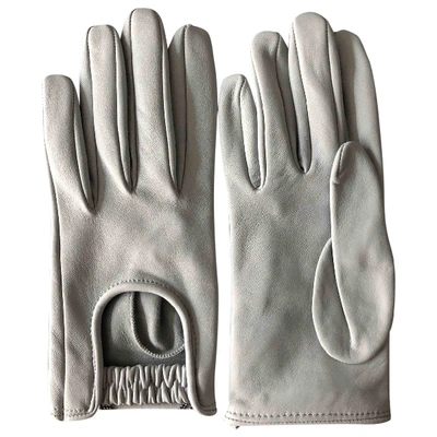 Pre-owned Brunello Cucinelli Leather Gloves