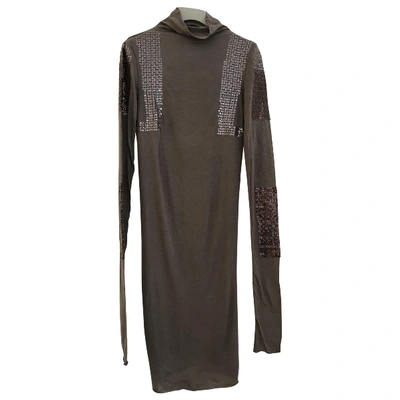 Pre-owned Rick Owens Tunic In Brown