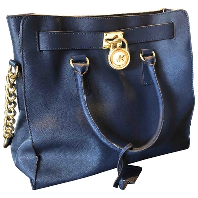 Pre-owned Michael Kors Handbag In Blue