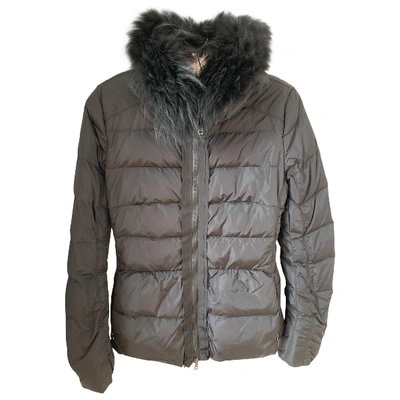 Pre-owned Marc Cain Puffer In Black