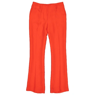 Pre-owned Vionnet Large Pants In Red