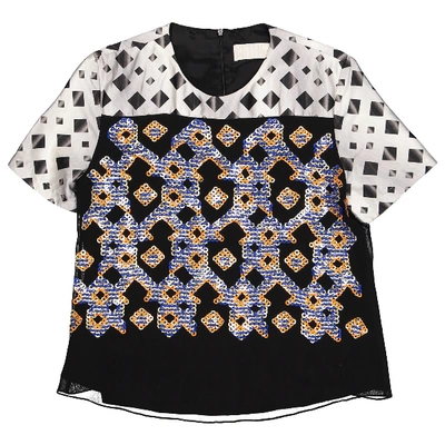 Pre-owned Peter Pilotto Silk Blouse In Black