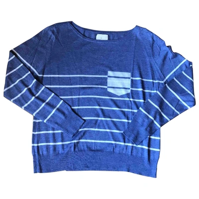 Pre-owned Band Of Outsiders Silk Jumper In Blue