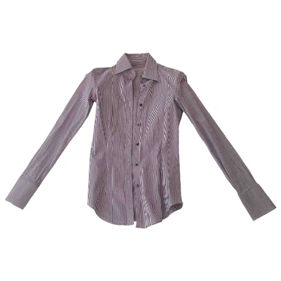 Pre-owned Mauro Grifoni Shirt In Purple