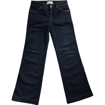 Pre-owned See By Chloé Large Jeans In Navy