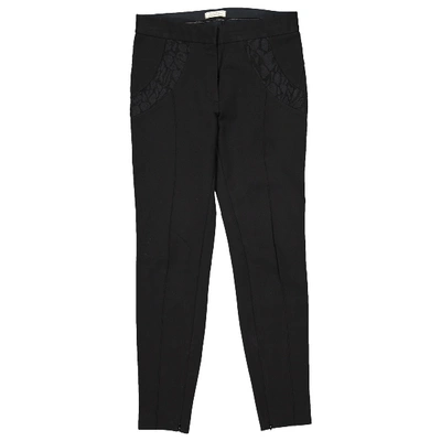 Pre-owned Nina Ricci Slim Pants In Black